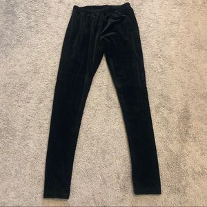 Velvet leggings